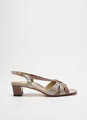 Sandales/Nu pieds marron ALEXANDRIA pour femme seconde vue