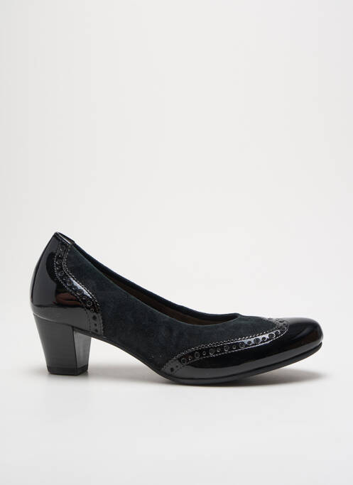 Escarpins matière lisse talon de 4 à 6cm noir GABOR femme