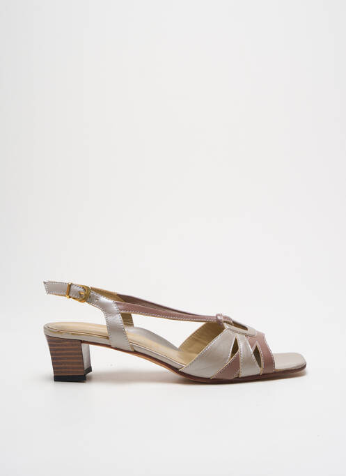 Sandales/Nu pieds marron ALEXANDRIA pour femme