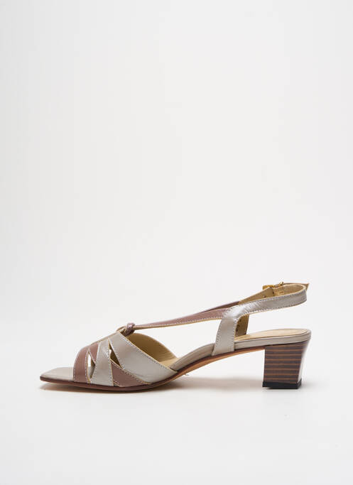 Sandales/Nu pieds marron ALEXANDRIA pour femme