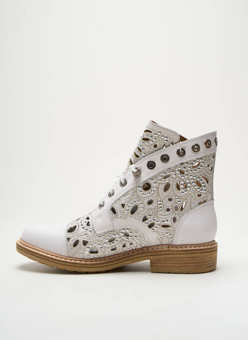 Bottines/Boots blanc ALMA EN PENA pour femme