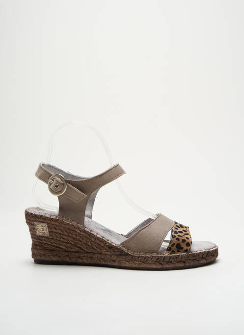 Espadrilles gris BRUMA pour femme