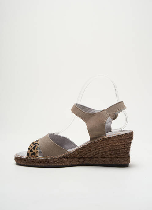 Espadrilles gris BRUMA pour femme