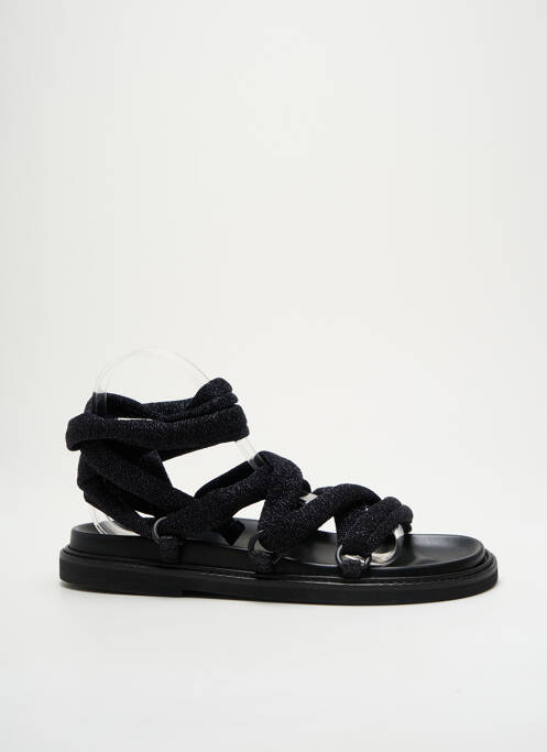 Sandales/Nu pieds noir ANAKI pour femme