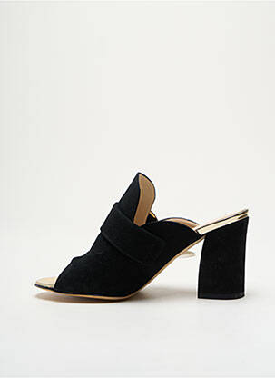 Mules/sabots type de semelle amortissante talon de 7 à 9cm noir MODA DI FAUSTO femme