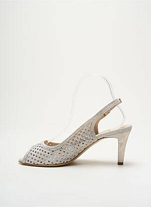 Sandales/nu pieds talon aiguille talon de 4 à 6cm argent MODA DI FAUSTO femme