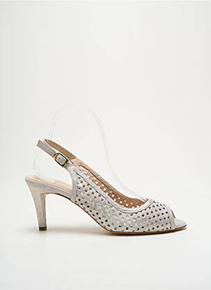 Sandales/Nu pieds argent MODA DI FAUSTO pour femme