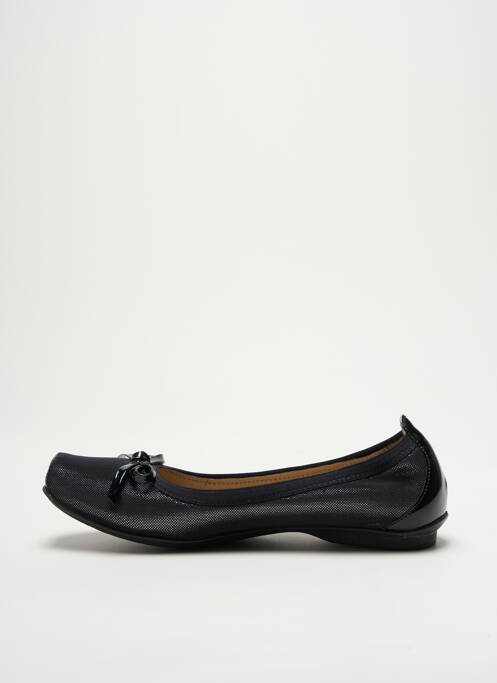 Ballerines tissage satiné talon plat jusqu'à 3cm noir JB MARTIN femme