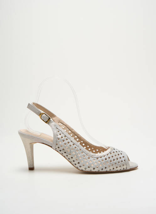 Sandales/Nu pieds argent MODA DI FAUSTO pour femme