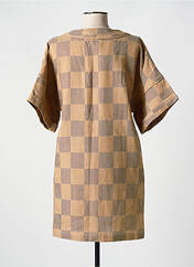 Robe courte beige ORFEO pour femme seconde vue