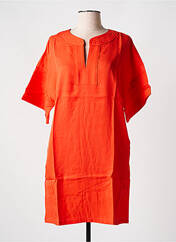 Robe courte orange ORFEO pour femme seconde vue