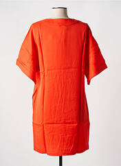 Robe courte orange ORFEO pour femme seconde vue