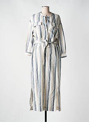 Robe longue beige ORFEO pour femme