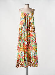 Robe longue jaune ORFEO pour femme seconde vue