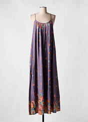 Robe longue violet ORFEO pour femme seconde vue