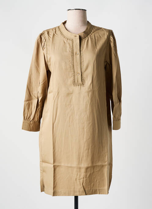 Tunique manches longues beige ORFEO pour femme