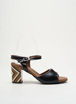 Sandales/Nu pieds noir NEMONIC pour femme