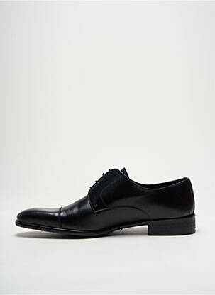 Derbies bout pointu talon bas noir PIERRE CARDIN homme
