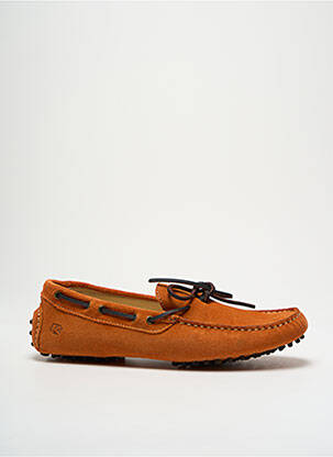 Chaussures bâteau orange KOST pour homme