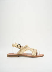 Sandales/Nu pieds beige SANTAFE pour femme seconde vue