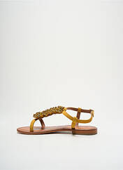 Sandales/Nu pieds jaune SANTAFE pour femme seconde vue