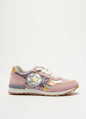Baskets rose BOPY pour fille