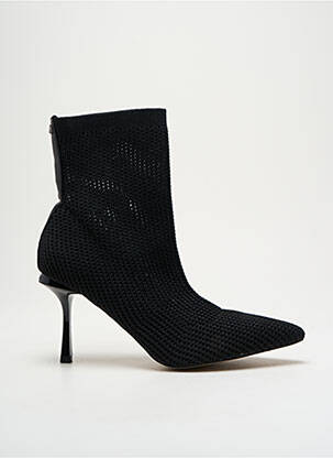 Bottines/boots bout pointu talon de 7 à 9cm noir MARIAMARE femme