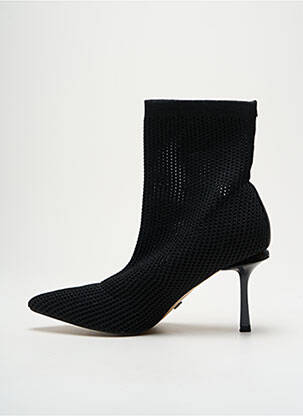 Bottines/boots bout pointu talon de 7 à 9cm noir MARIAMARE femme