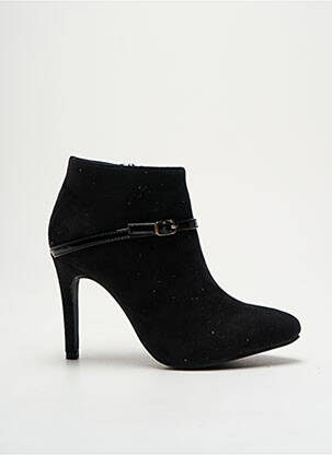 Bottines/boots bout pointu talon de 7 à 9cm noir MARIAMARE femme