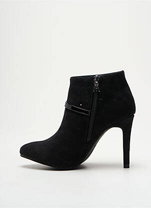 Bottines/boots bout pointu talon de 7 à 9cm noir MARIAMARE femme