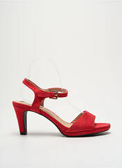 Sandales/Nu pieds rouge MARIAMARE pour femme seconde vue