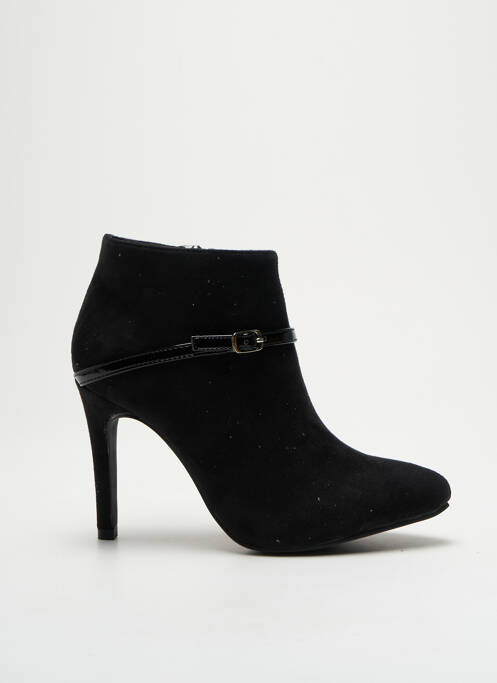 Bottines/boots bout pointu talon de 7 à 9cm noir MARIAMARE femme