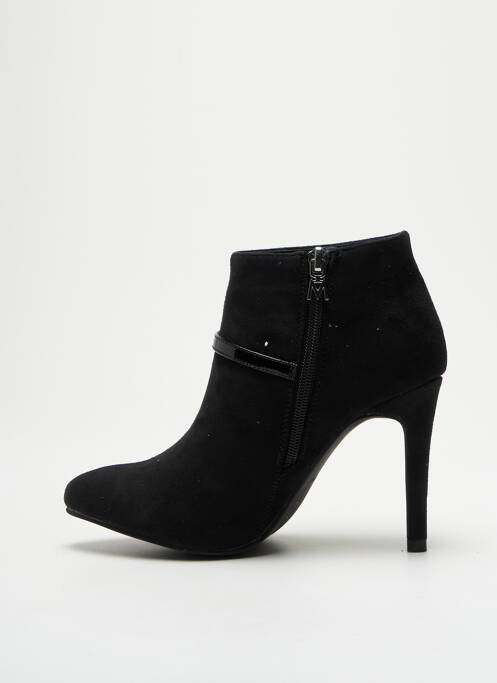Bottines/boots bout pointu talon de 7 à 9cm noir MARIAMARE femme