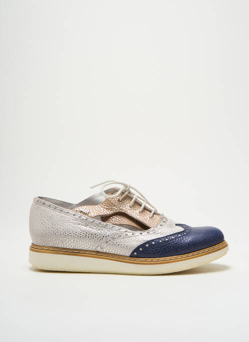 Derbies argent ATK pour femme