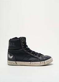 Baskets bout rond bout rond noir KAPORAL garcon
