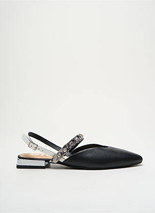 Sandales/nu pieds chiquet talon plat jusqu'à 3cm noir GIOSEPPO femme