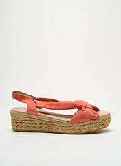 Espadrilles orange GAIMO pour femme seconde vue
