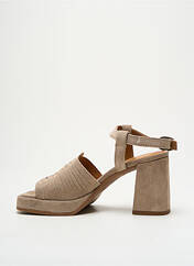 Sandales/Nu pieds beige ALPE pour femme seconde vue