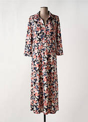 Robe longue marron K-DESIGN pour femme seconde vue