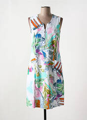 Robe mi-longue blanc DOLCEZZA pour femme seconde vue