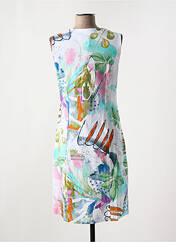 Robe mi-longue blanc DOLCEZZA pour femme seconde vue