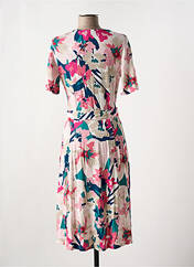 Robe mi-longue rose FRANK WALDER pour femme seconde vue