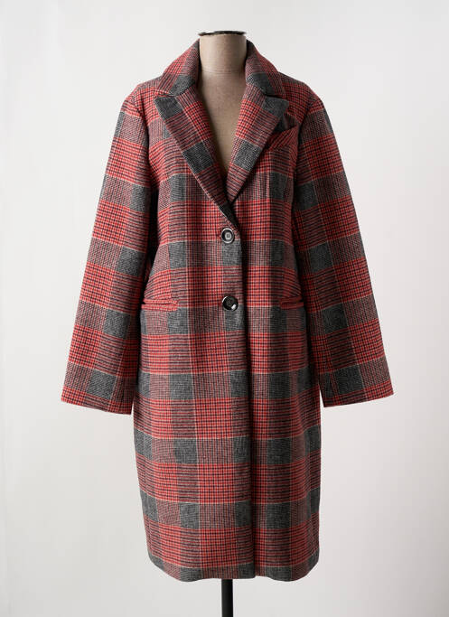 Manteau long rouge ESCORPION pour femme