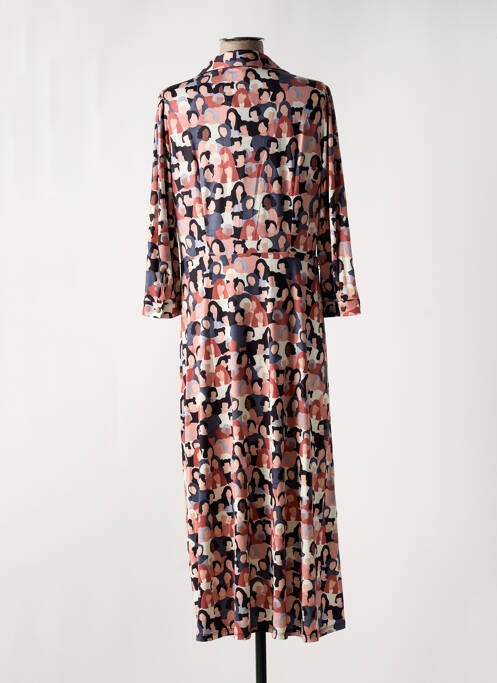 Robe longue marron K-DESIGN pour femme