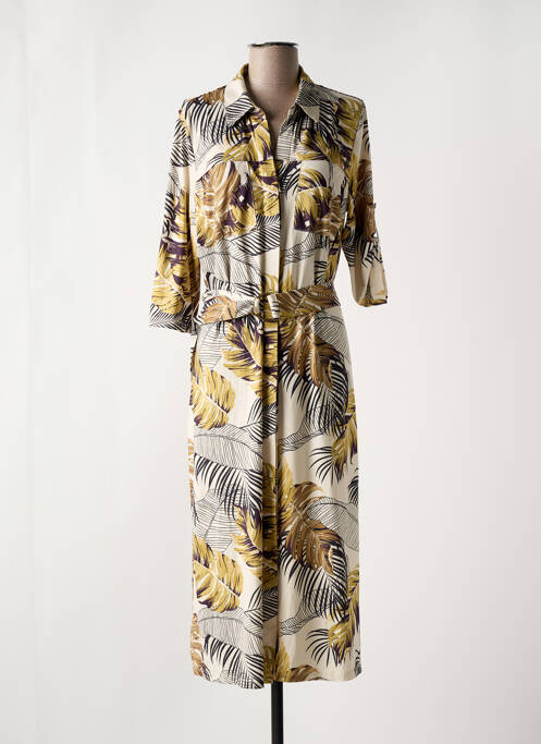 Robe longue vert K-DESIGN pour femme