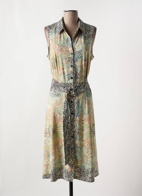 Robe mi-longue noir K-DESIGN pour femme