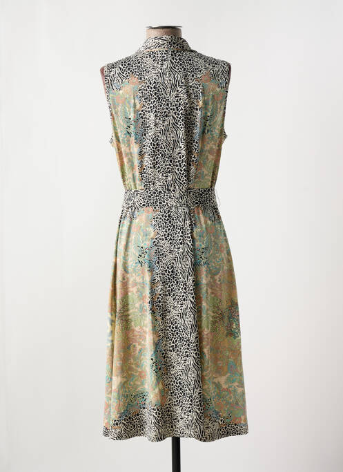 Robe mi-longue noir K-DESIGN pour femme