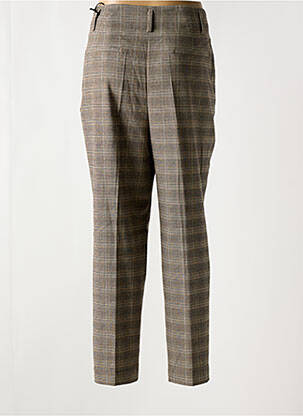Pantalon slim tissage popeline taille normale marron GERRY WEBER femme