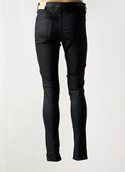 Pantalon slim noir COJ DENIM pour femme seconde vue
