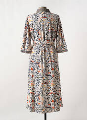 Robe mi-longue blanc K-DESIGN pour femme seconde vue